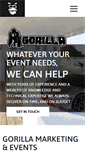 Mobile Screenshot of gorillauk.com